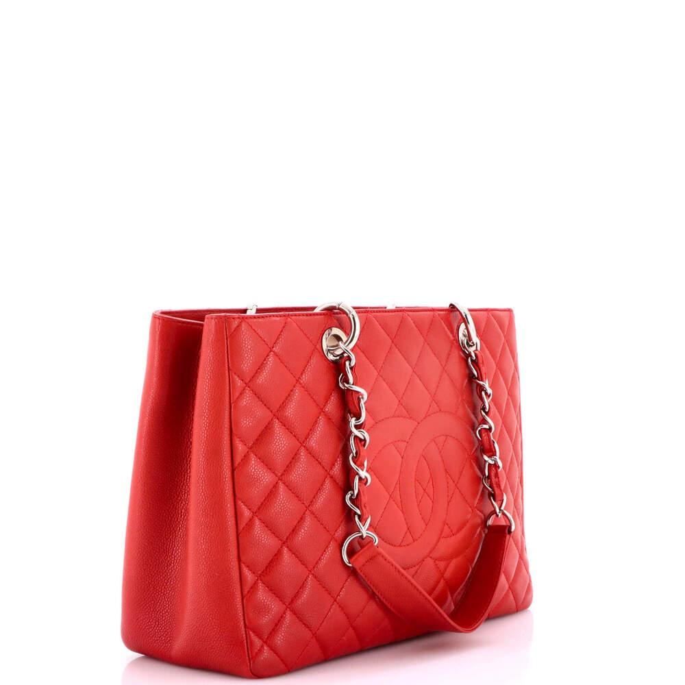 Chanel Grand Shopping Tote Quilted Caviar - Picture 3 of 7